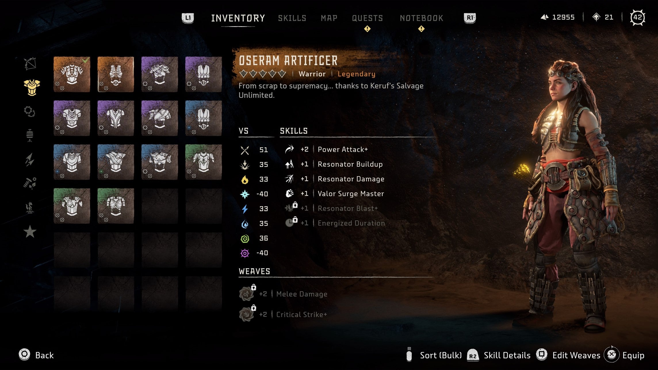 Horizon Forbidden West Best Armor How to get the best armor and